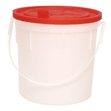 Challenge Plastics Minnow Bucket, 4-Quart , White