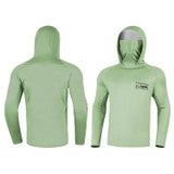 Fitzgerald Hooded Mask Long Sleeve Performance Shirt