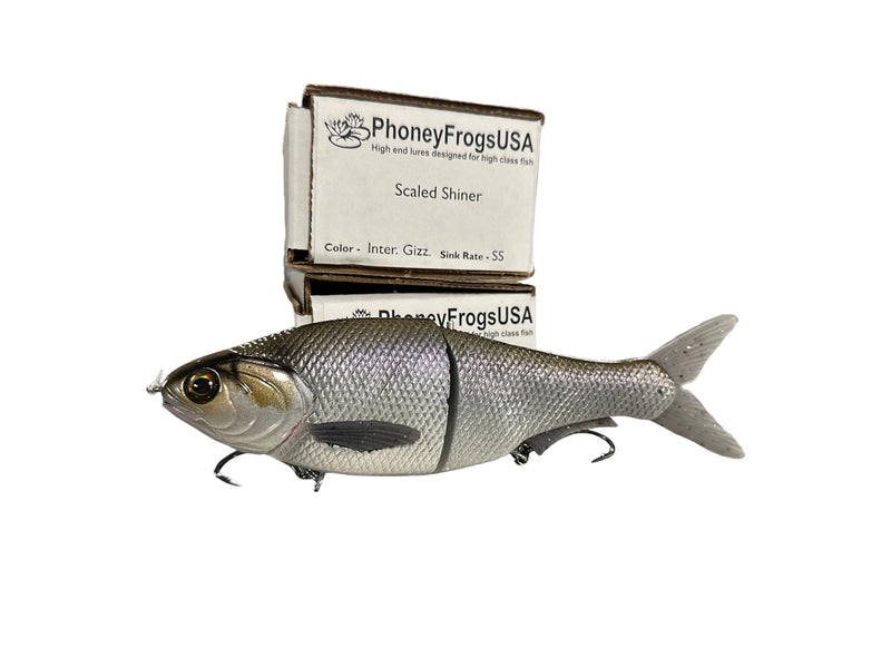 PhoneyFrogsUSA Scaled Shiner Glide Bait-Slow Sinking