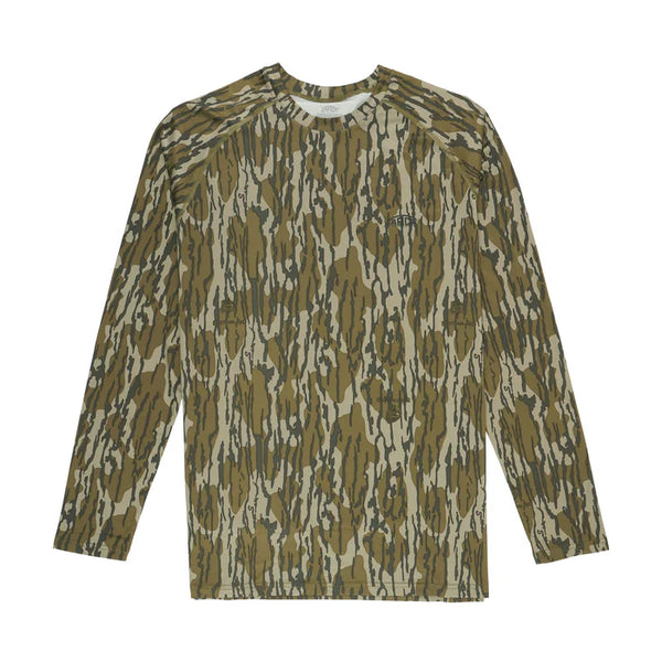 AFTCO Mossy Oak Perf Long Sleeve