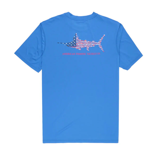 Aftco Jigfish Americana Short Sleeve